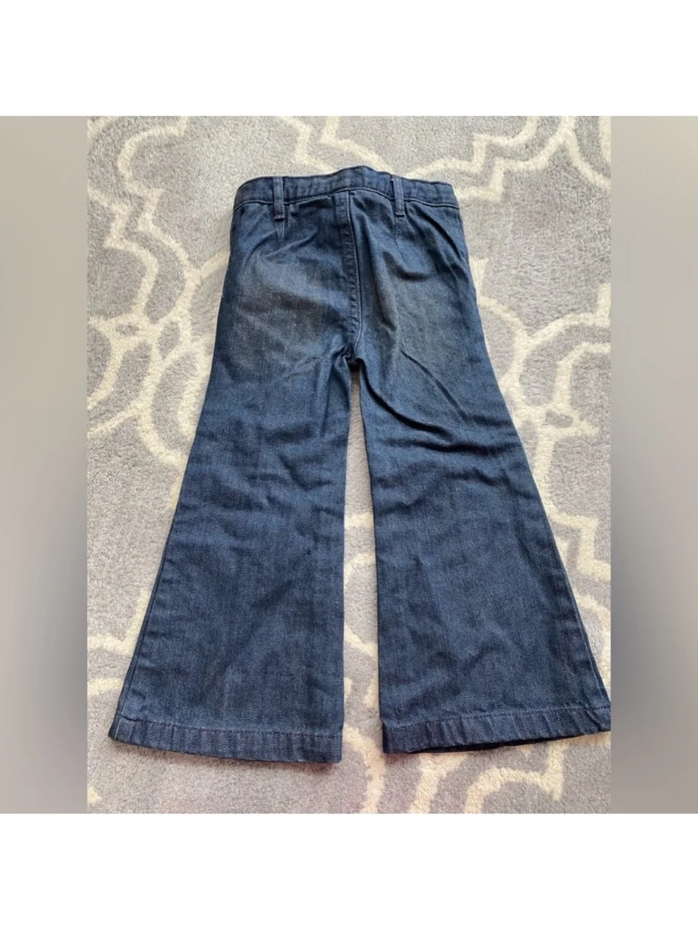 Stella McCartney x babyGap Gray Denim Toddler Jeans with Pink Trim Size 3T